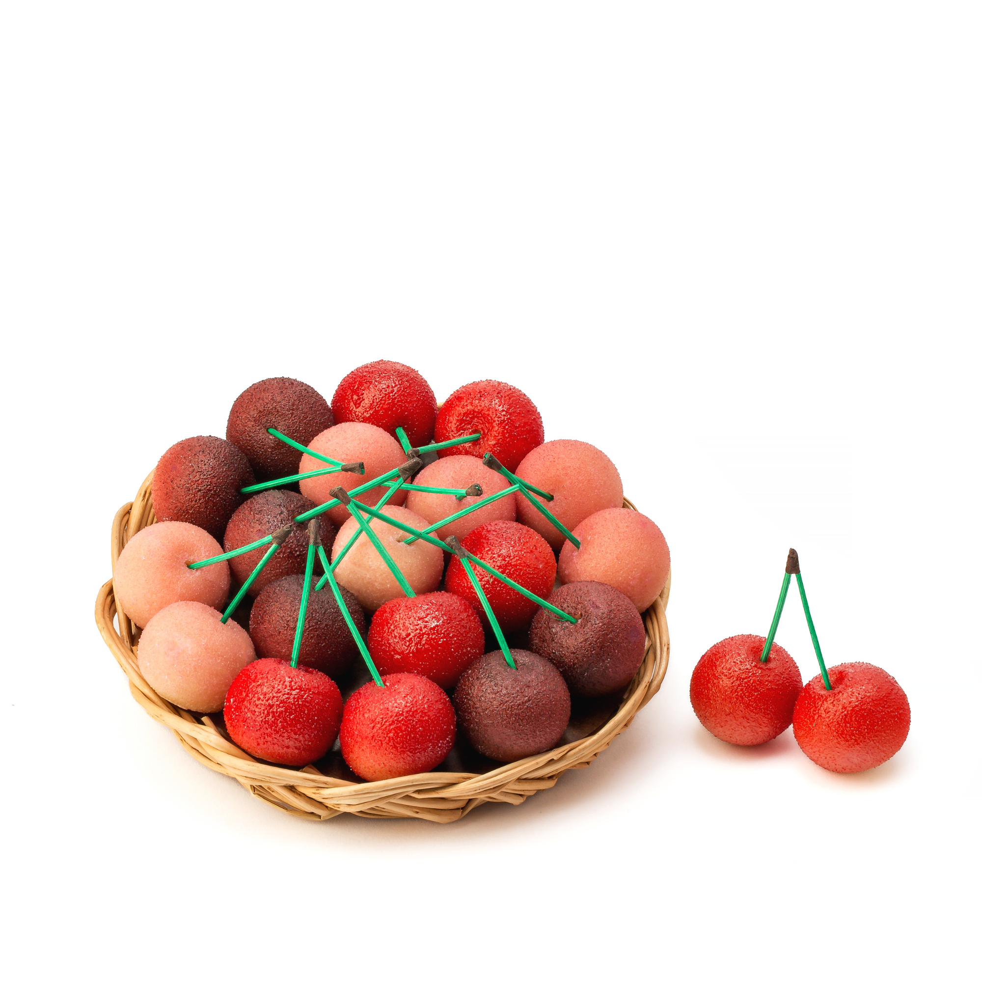 Tartelette cerises en pâte d'amande