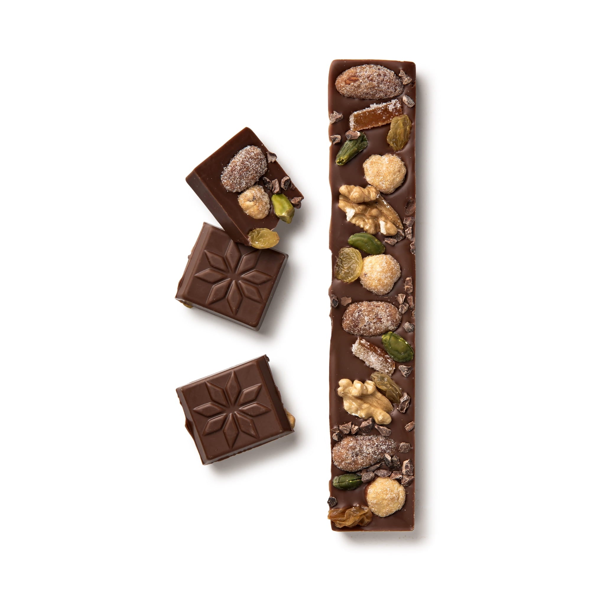 Barrette mendiant - Lait