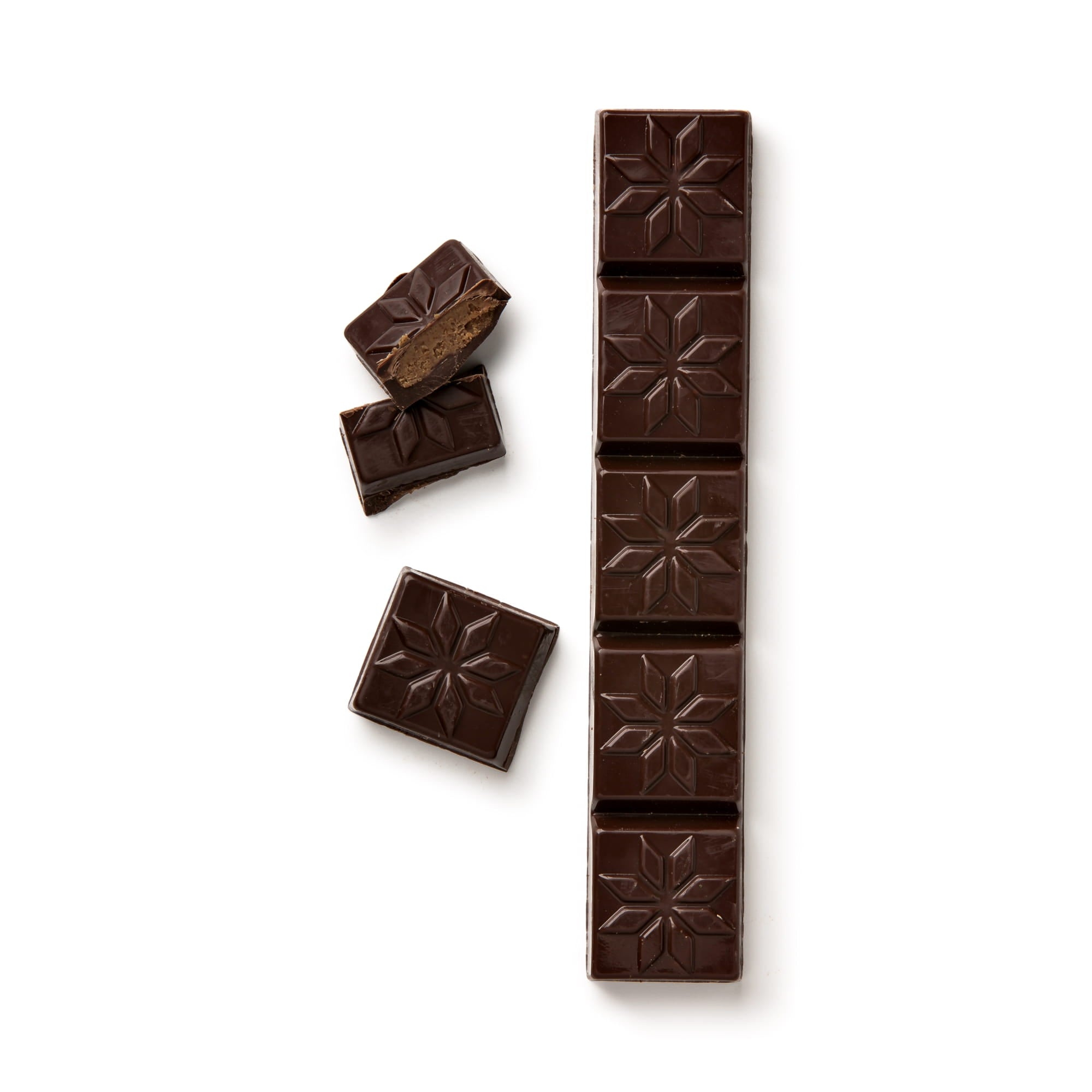 Barrette praliné - Noir