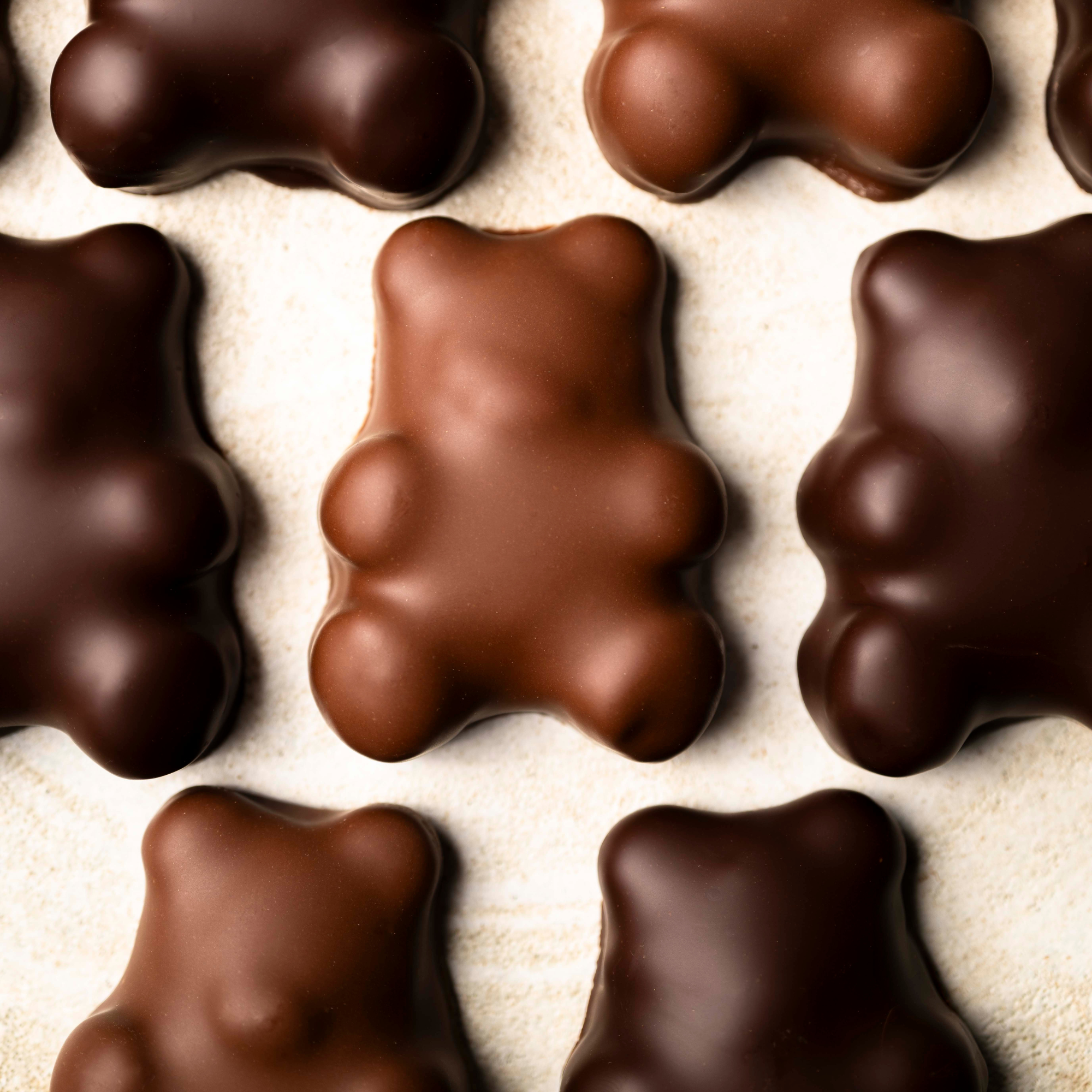 Réglette d'oursons en guimauve