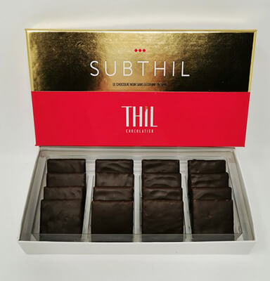 Coffret de chocolat à offrir pour Noël - Chocolaterie Thil