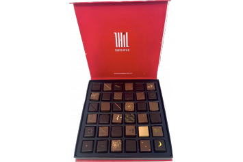 COFFRET DE 36 CHOCOLATS ASSORTIS-SERIE LIMITEE NOEL
