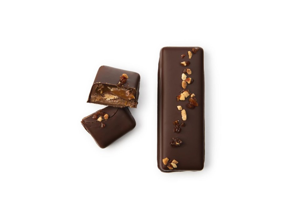 Bouchée Gianduja Noir › Chocolaterie Thil