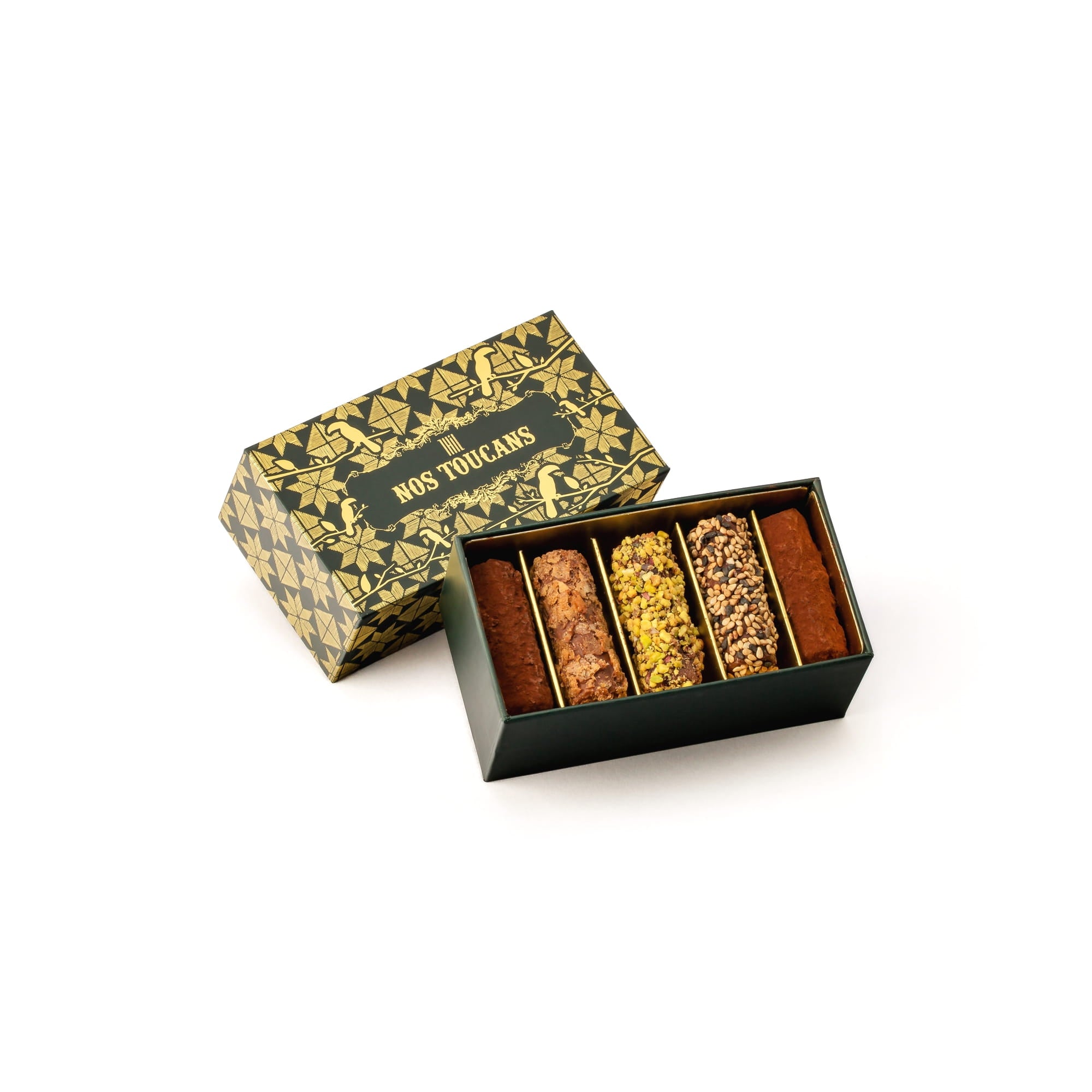 Coffret de 10 toucans assortis