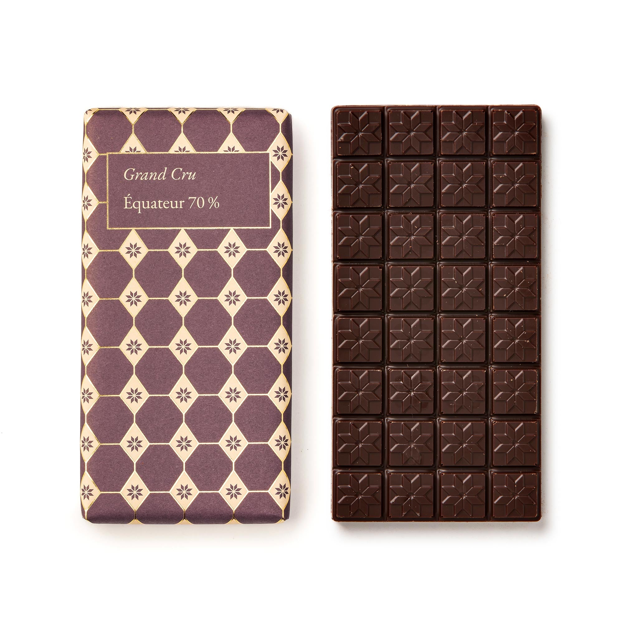 Tablette chocolat Équateur 70 %