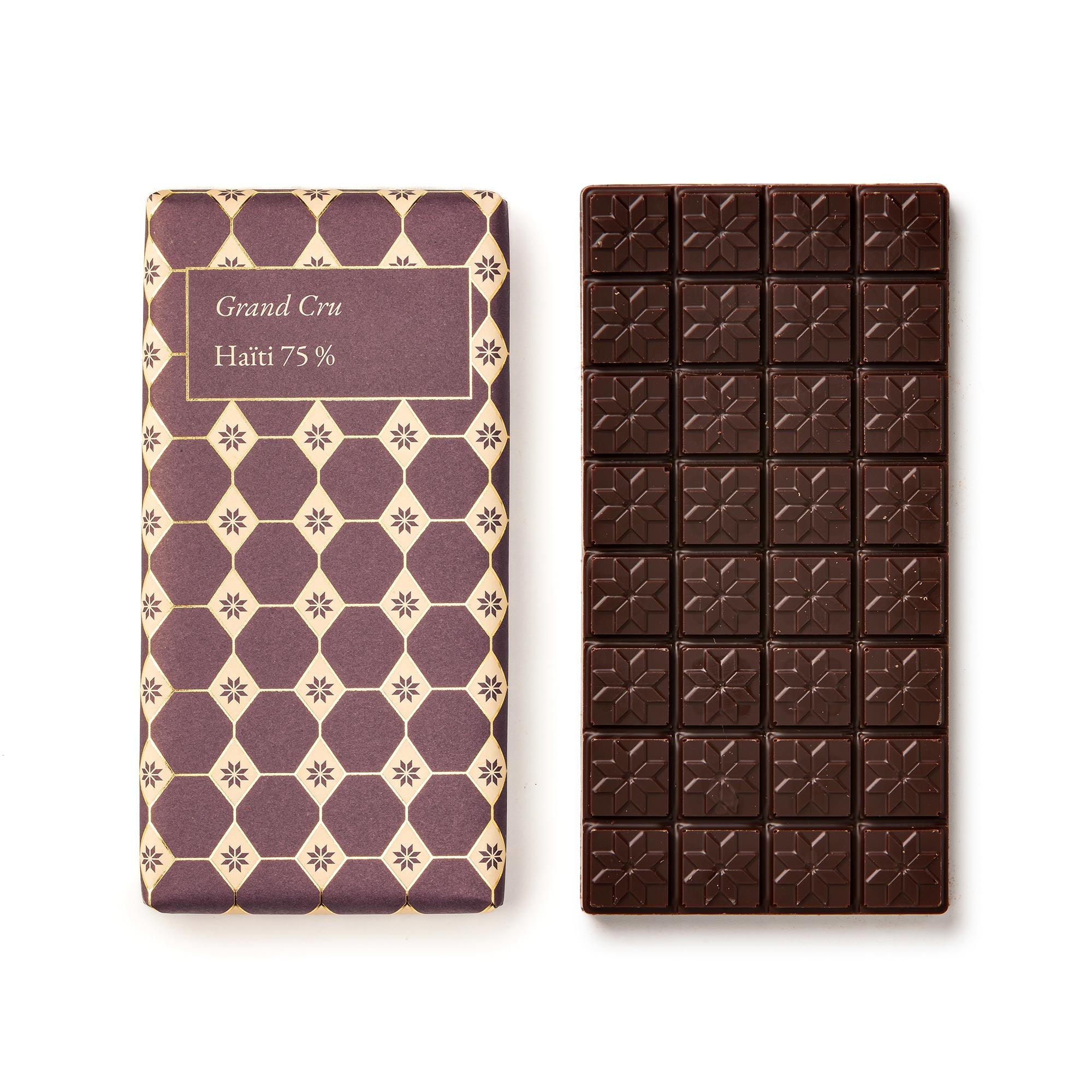 Tablette chocolat Haïti 75 %