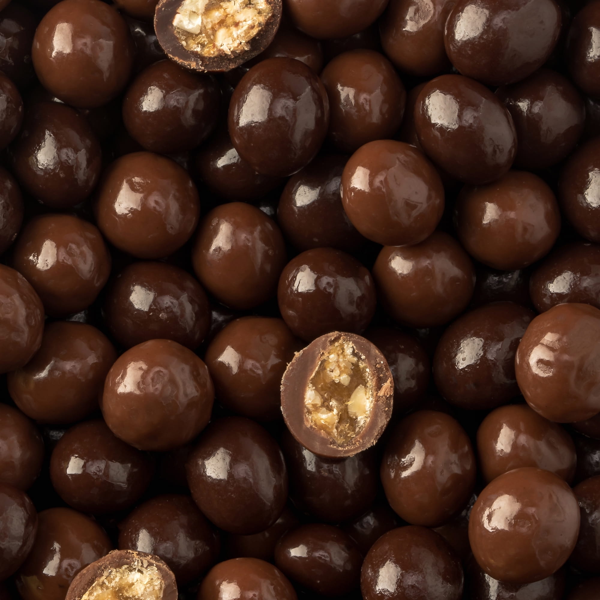 Sachet petits oeufs nougatine - Noir